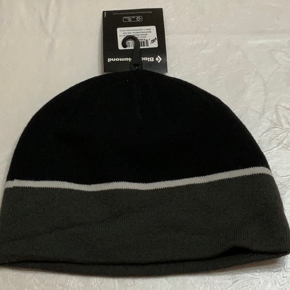 Black Diamond BRAND BEANIE - Blk/Anthracite/Alloy - Picture 10 of 16